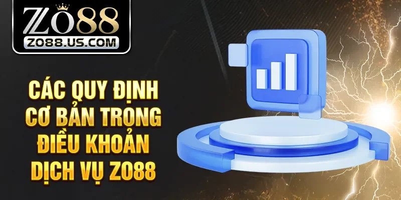 Các quy định cơ bản trong điều khoản dịch vụ Zo88