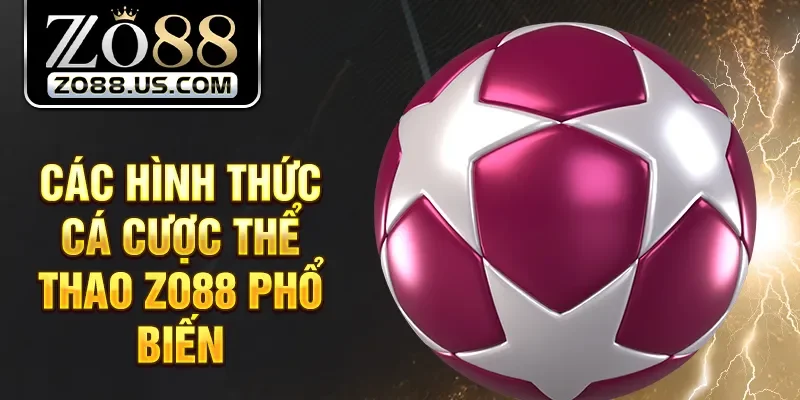 Các hình thức cá cược thể thao Zo88 phổ biến